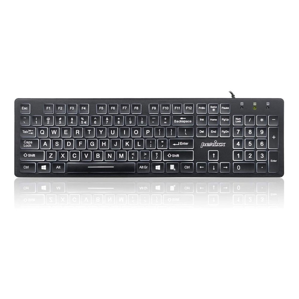 LED KEYBOARD - USB Wired Backlit Chiclet Gaming